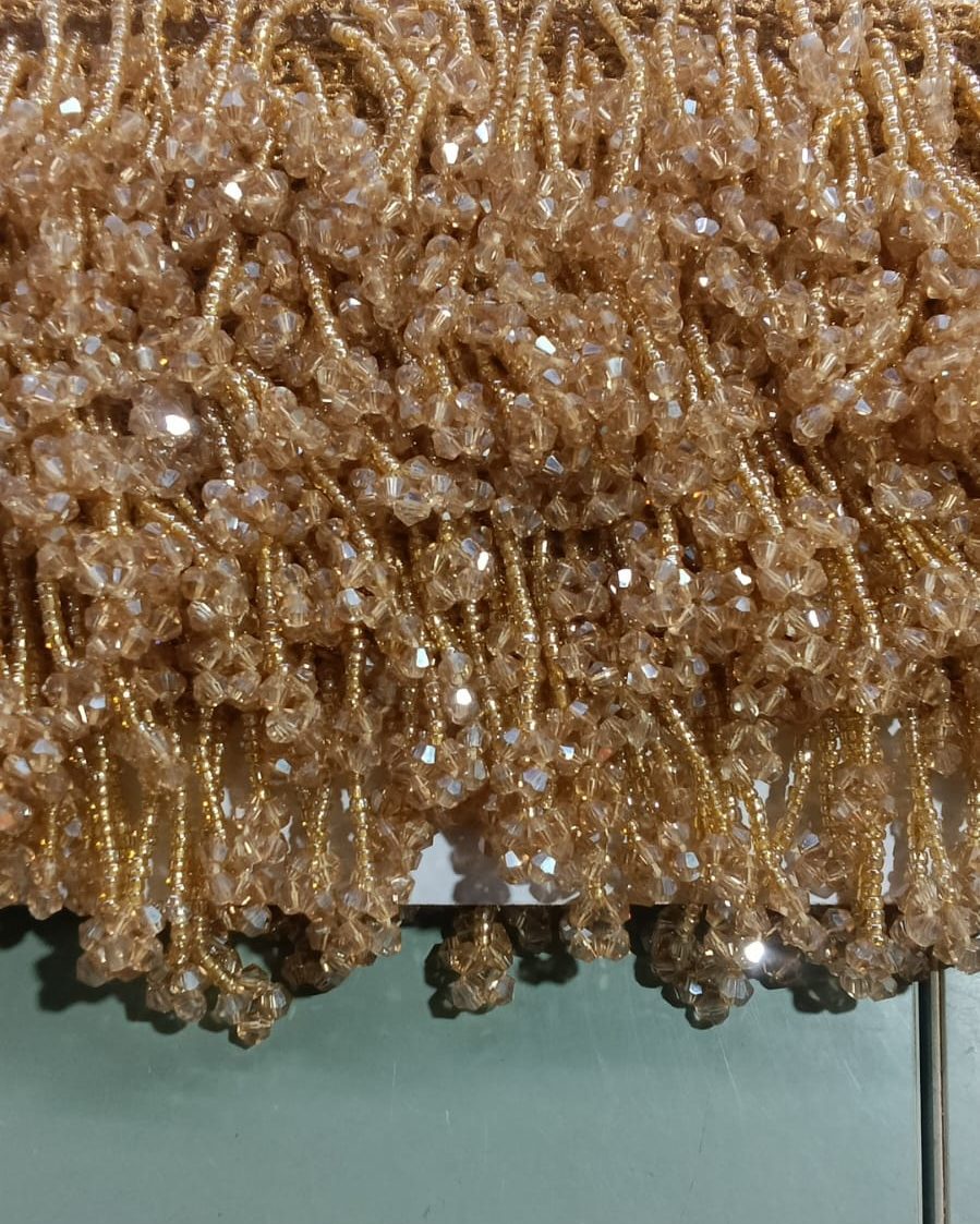 Antique Gold Hanging Lace
